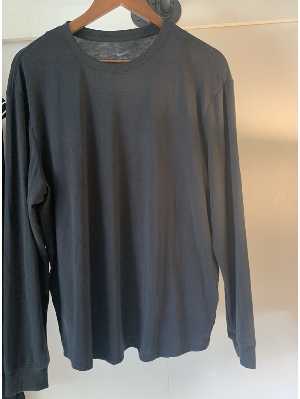 Nike One DriFit Tech Long Sleeve Black Womens Medium NWT